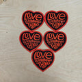 Love Is A Burning Thing Hat Patch (1 Patch) T-Shirts, Hoodie, Sweatshirt | RetroVerseTees.com