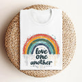 Love One Another LGBT T Shirt Hoodie Sweater LGBT Shirt Pride Flag Shirt LGBT Flag Shirt Bisexual Shirt Lesbian T-shirts...