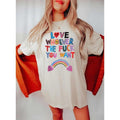 Love Whoever the F.ck you want, Lesbian Pride Shirt, Gay Pride Trendy Shirt, LGBQT Shirt, Pride Month Shirt, LGBT Shirt,...