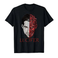 Lucifer Morningstar Devil Face T-Shirt Perfect Satanic Gift For Fans Shirt, Lord Of Hell Movies Tshirt unisex shirt...