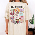 Lucifer The Eras Tour Inpired T-Shirt, Lucifer Morningstar T-Shirt, Lucifer Hazbin Hotel T-Shirt, Lucifer Vivziepop...