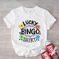 Lucky Bingo Shirt, Funny Bingo Player T-shirt, Gamer Birthday Gift Tee, Unisex Casino Shirt, Gambling Lucky Short Sleeve,...