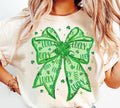 Lucky Bow   DTF Transfers - THIS IS NOT A SHIRT Hoodie, Sweatshirt | RetroVerseTees.com
