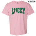 Lucky Bow Sequin Patch Comfort Colors T-Shirt Hoodie, Sweatshirt | RetroVerseTees.com