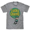Lucky Charms Retro Logo T-Shirt - Gray Hoodie, Sweatshirt | RetroVerseTees.com