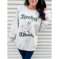 Lucky Duck Graphic Top T-Shirts, Hoodie, Sweatshirt | RetroVerseTees.com