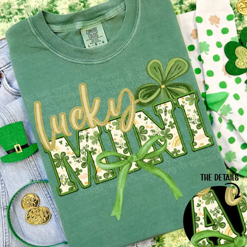 Lucky Mini DTF Transfers - THIS IS NOT A SHIRT Hoodie, Sweatshirt | RetroVerseTees.com