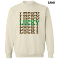 Lucky Stacked Leopard Sweatshirt T-Shirts, Hoodie | RetroVerseTees.com