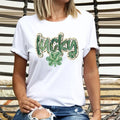 Lucky T-Shirt, Retro St Patricks Day Shirt, St Patrick Tee, St Pattys Gift Tee, Patricks Lucky Shirt, Cute Shamrock...