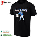 Luis Lara 18 Baseball Player Milwaukee Brewers shirt