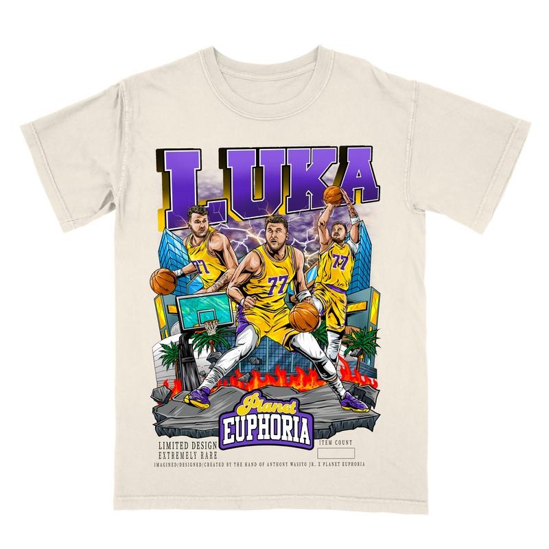 Luka Doncic V3 Tee Gift For Fan - Men's Casual T-shirt - Menswear Hoodie, Sweatshirt | RetroVerseTees.com