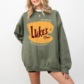 Luke's Diner Sweatshirt, Stars Hollow Luke's Diner Sweatshirt, Autumn Festival Sweatshirt, Stars Hollow Gift, Gift For...