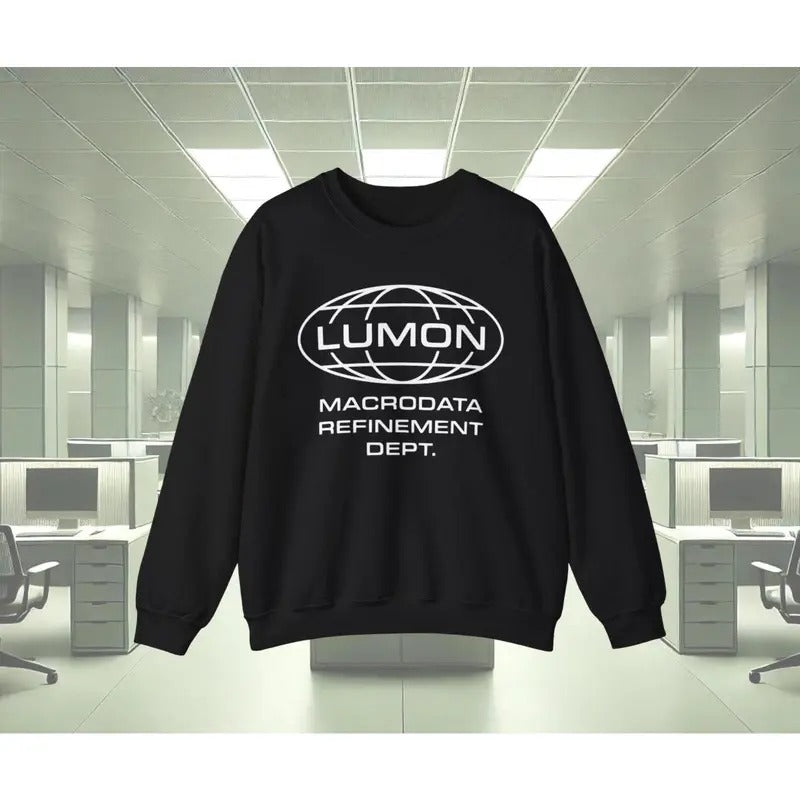 Lumon Macrodata Refinement Severance Sweatshirt, Severance Inspired Sweater, Lumon Sweater, Macrodata Refienement Sweater...
