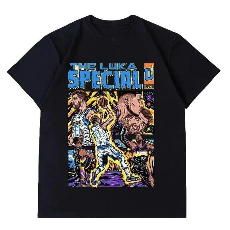 Luuukaa #Doooncic The Luuuka Special Tee, Daaallaaas Fan Shirt, L77 Merch, Basketball Graphic T-Shirt, Maaavs Fan men...