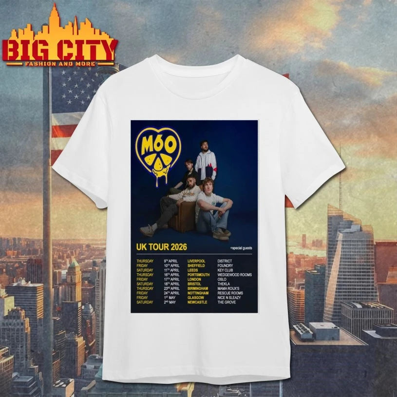 M60 British Tour Poster shirt