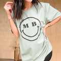 MB Smiley Graphic Tee Hoodie, Sweatshirt | RetroVerseTees.com