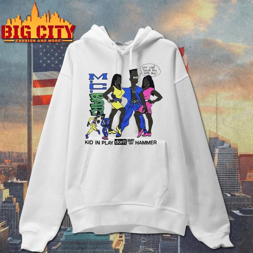 MC Bart Simpson Black Man You Can’t Touch This Home Boy 2025 Shirt