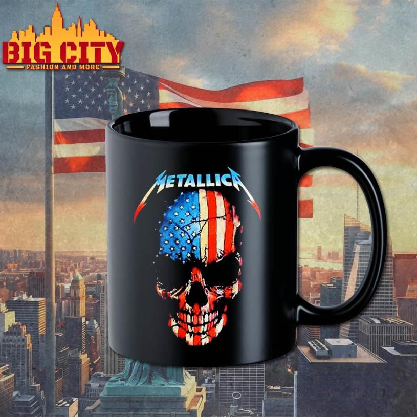 METALLICA AMERICAN SKULL PUNK ROCK Shirt