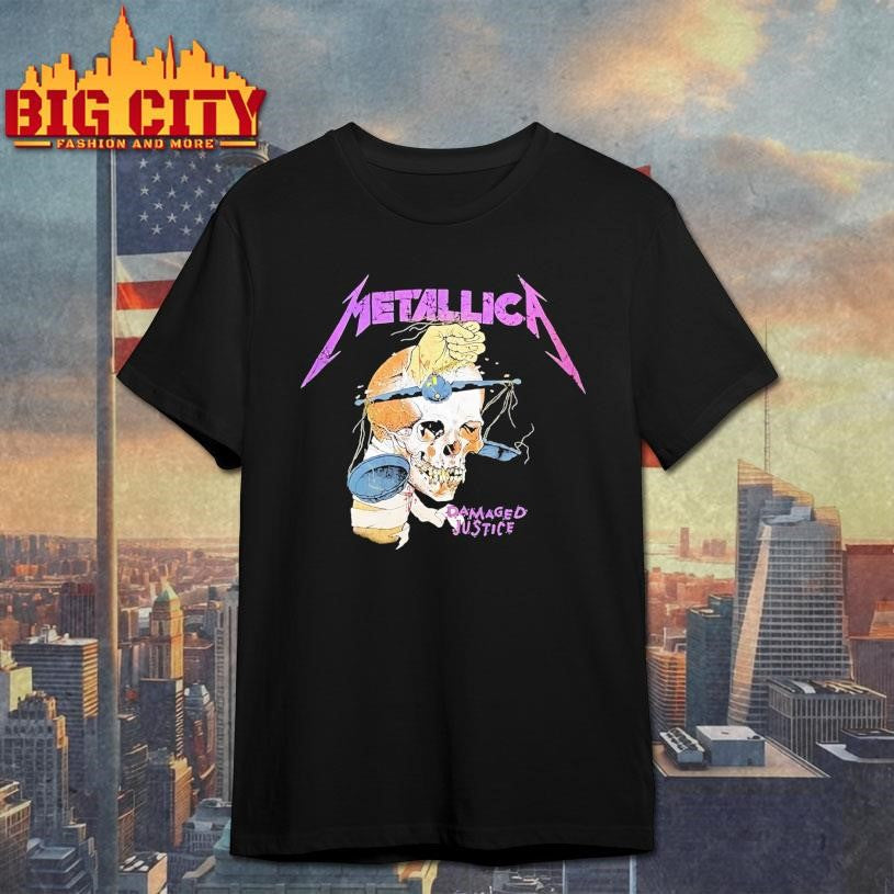 METALLICA DAMAGED JUSTICE Shirt
