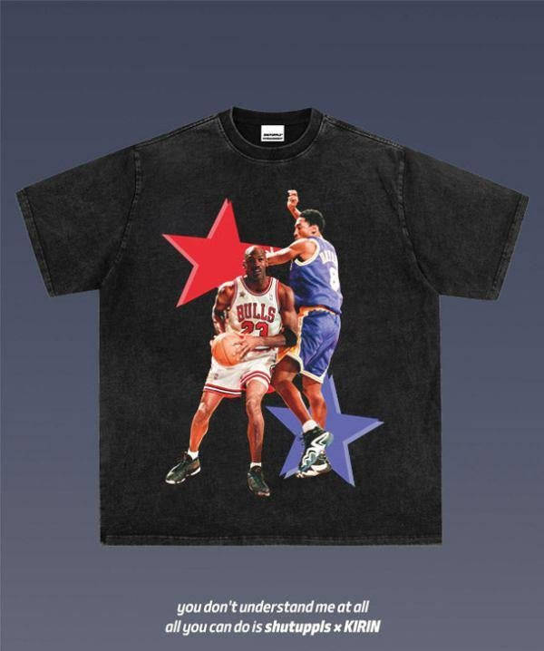 MICHAEL VS KOBE 1.15 TEE | VINTAGE TEE GRAPHIC T-SHIRT SWEATSHIRT HOODIE | SPORT TEE | GIFT FOR FAN | RetroVerseTees.com