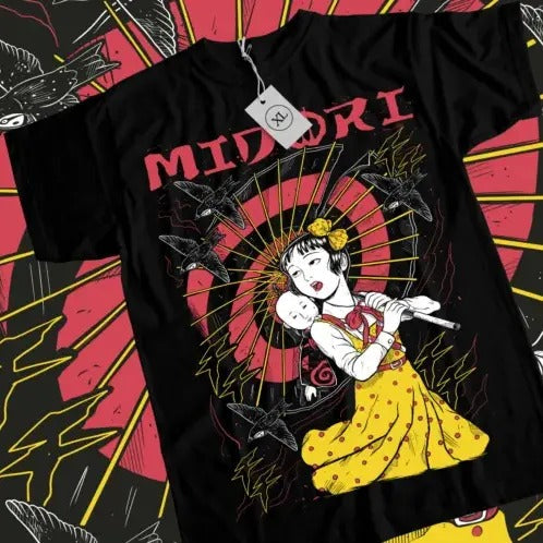 MIDORI THE CAMELLIA GIRL T-shirt Shojo Tsubaki Suehiro Maruo Anime Tee All Size Hoodie, Sweatshirt | RetroVerseTees.com