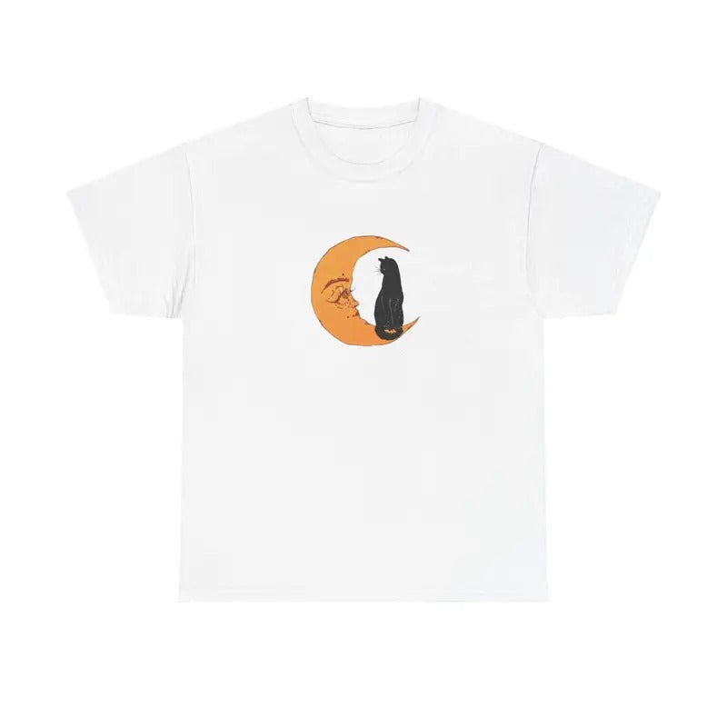 MOON CAT SHIRT Hoodie, Sweatshirt | RetroVerseTees.com