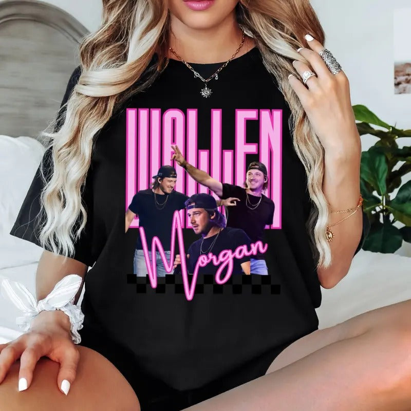MW Neon Country Tshirt Fit Soft Hoodie, Sweatshirt | RetroVerseTees.com
