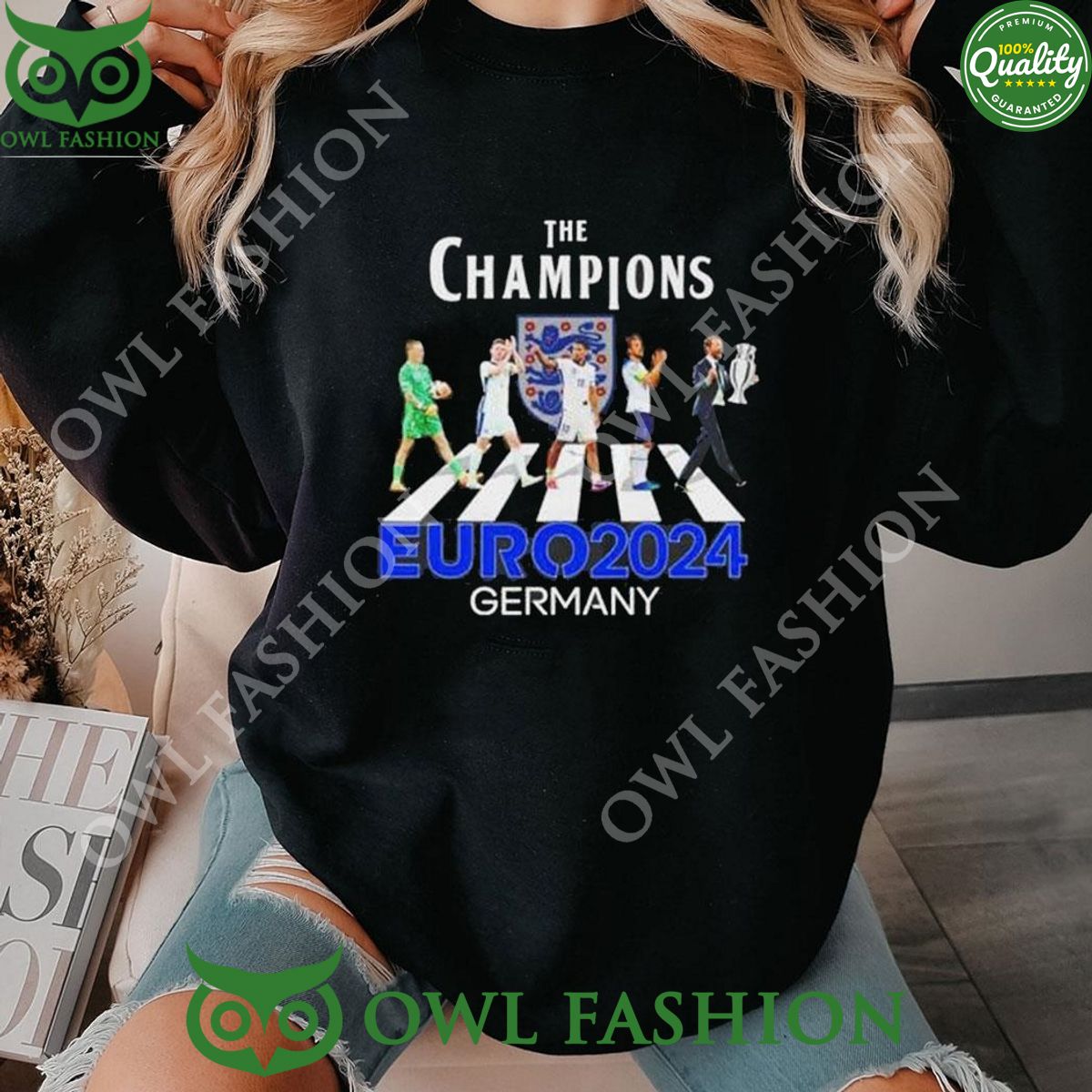 The Champions England Team Uefa Euro Germany 2024 t shirt