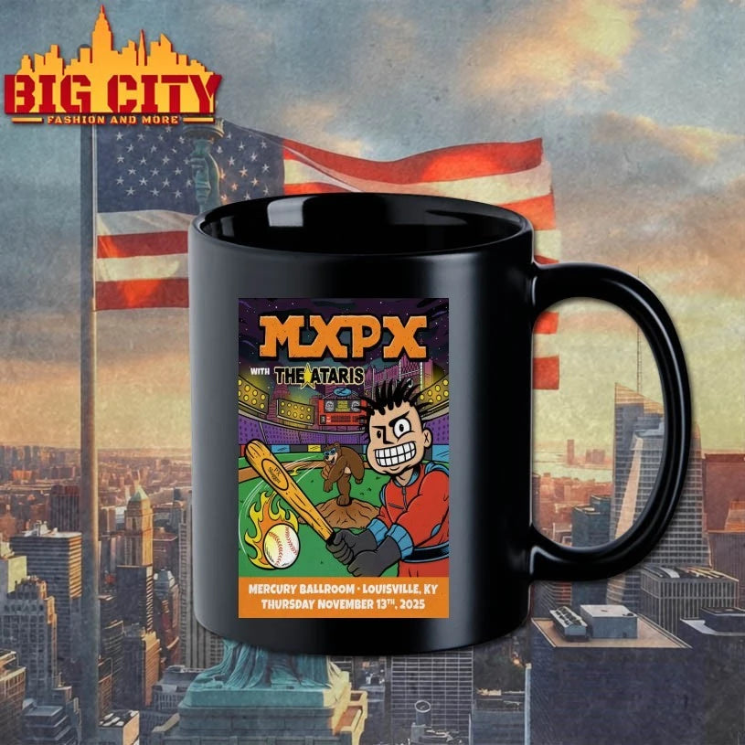 MXPX Nov 13 2025 Mercury Ballroom Louisville KY Poster shirt
