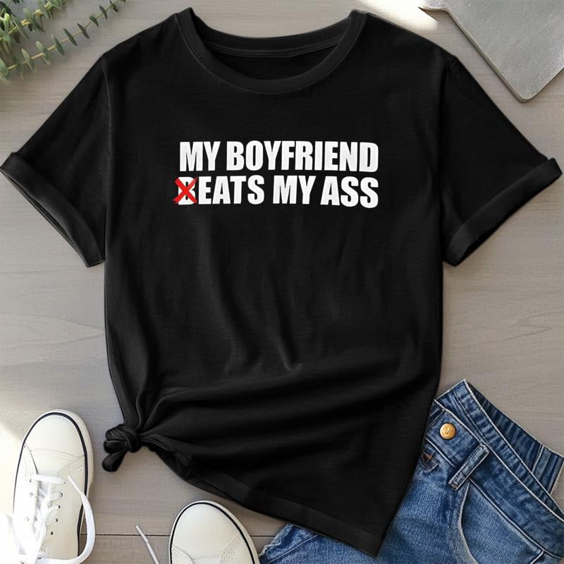 MY BOYFRIEND BEATS MY ASS Unisex Funny Tee FOG Men Gunpla brand Women T-shirt 25521 Hoodie, Sweatshirt | RetroVerseTees.com