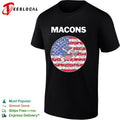 Macons eagle crest Robert Clyde Daisy Cooter shirt