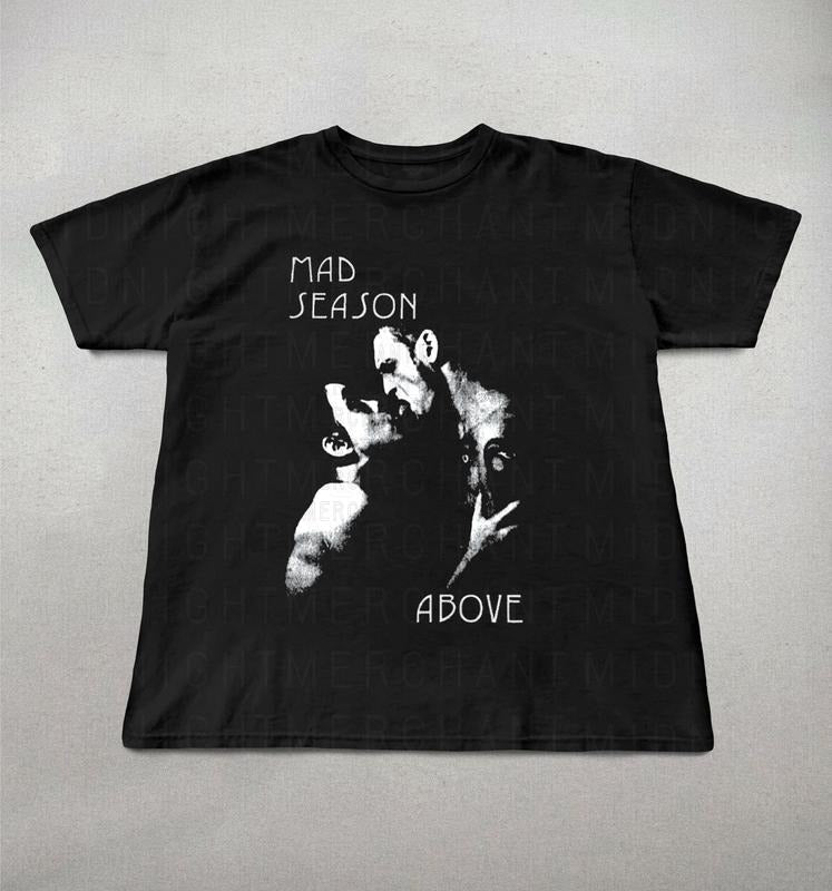 Mad Season Shirt, Above Album tee, Mad season Band Tee, 90s Band tees Hoodie, Sweatshirt | RetroVerseTees.com