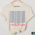 Madam President 2024 Election Shirt, Womens Vote Shirt, Democrat Voting, Presidential Election Political Candidate...