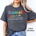 Madam President Shirt, Kamala Harris tshirt, Democrat Tee, Election 2024, Vote Democrat T-shirt, Colors Kamala Tee...