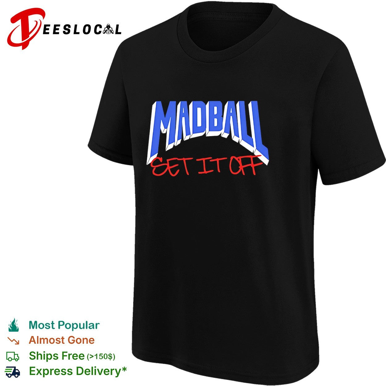 Madball Set It Off Hardcore NYHC shirt