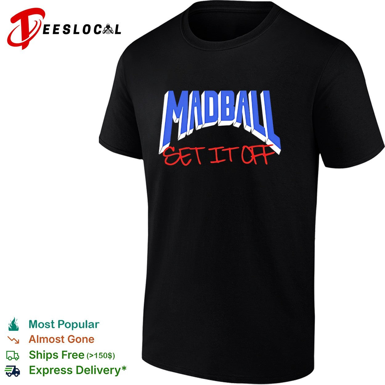 Madball Set It Off Hardcore NYHC shirt