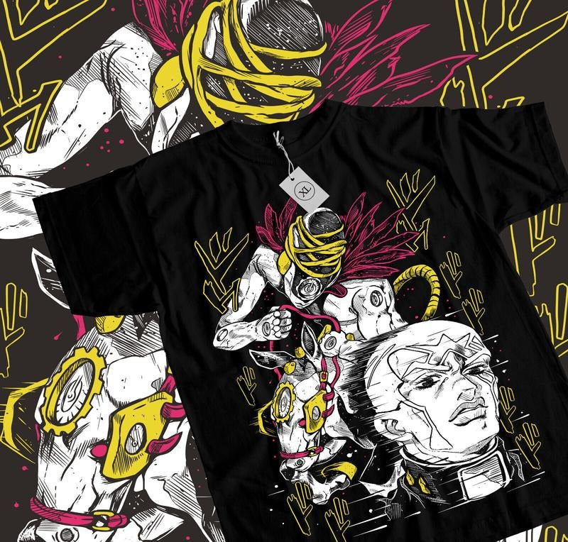 Made in Heaven T-Shirt S-4XL JoJo's Bizarre Adventure Tshirt,Anime Shirt,Manga Tee Hoodie, Sweatshirt | RetroVerseTees.com