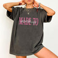 Made to Worship Shirt, Christian Graphic Tee Women, Bible Verse Printed Women Tops, Religious Christ Shirt, Comfy...
