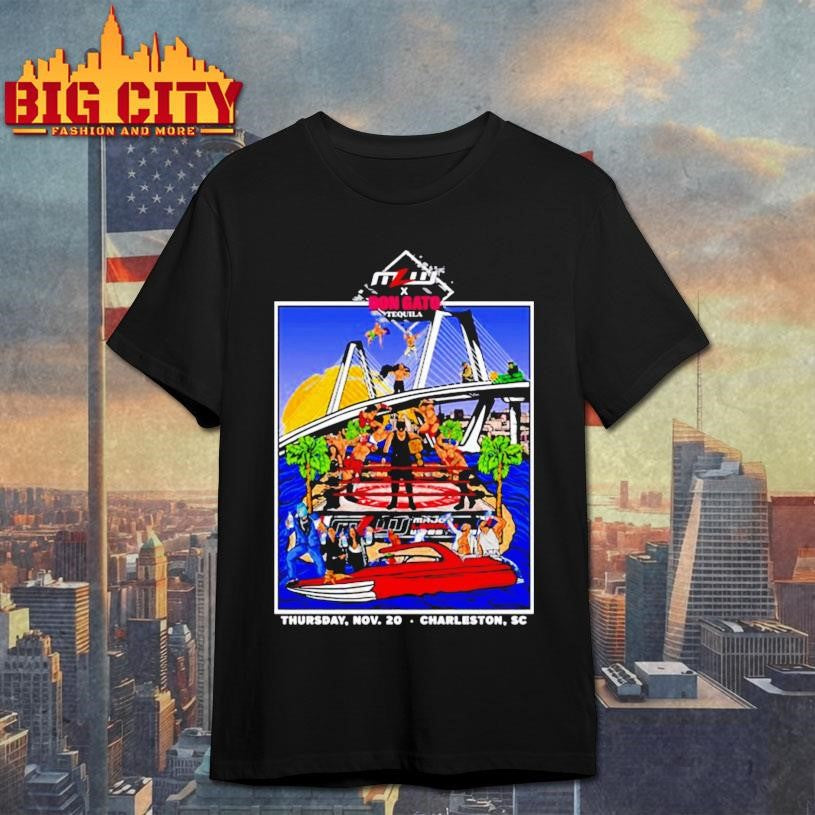 Major League Wrestling x Don Gato Tequila 2025 Charleston Shirt
