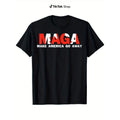 Make America Spiky hair fighters Away MAGA Trump Canada Humor T-Shirt
