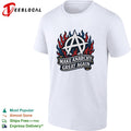 Make Anarchy Great Again anarchy symbol flames shirt