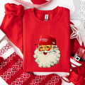 Make Christmas Great Again Christmas Shirt,  Santa Christmas Sweatshirt Gift For Republican Mom Hoodie | RetroVerseTees.com