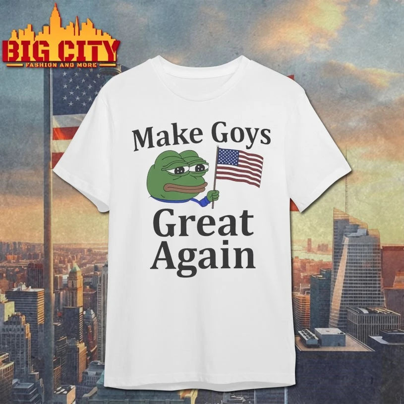 Make Goys Great Again Pepe the Frog shirt