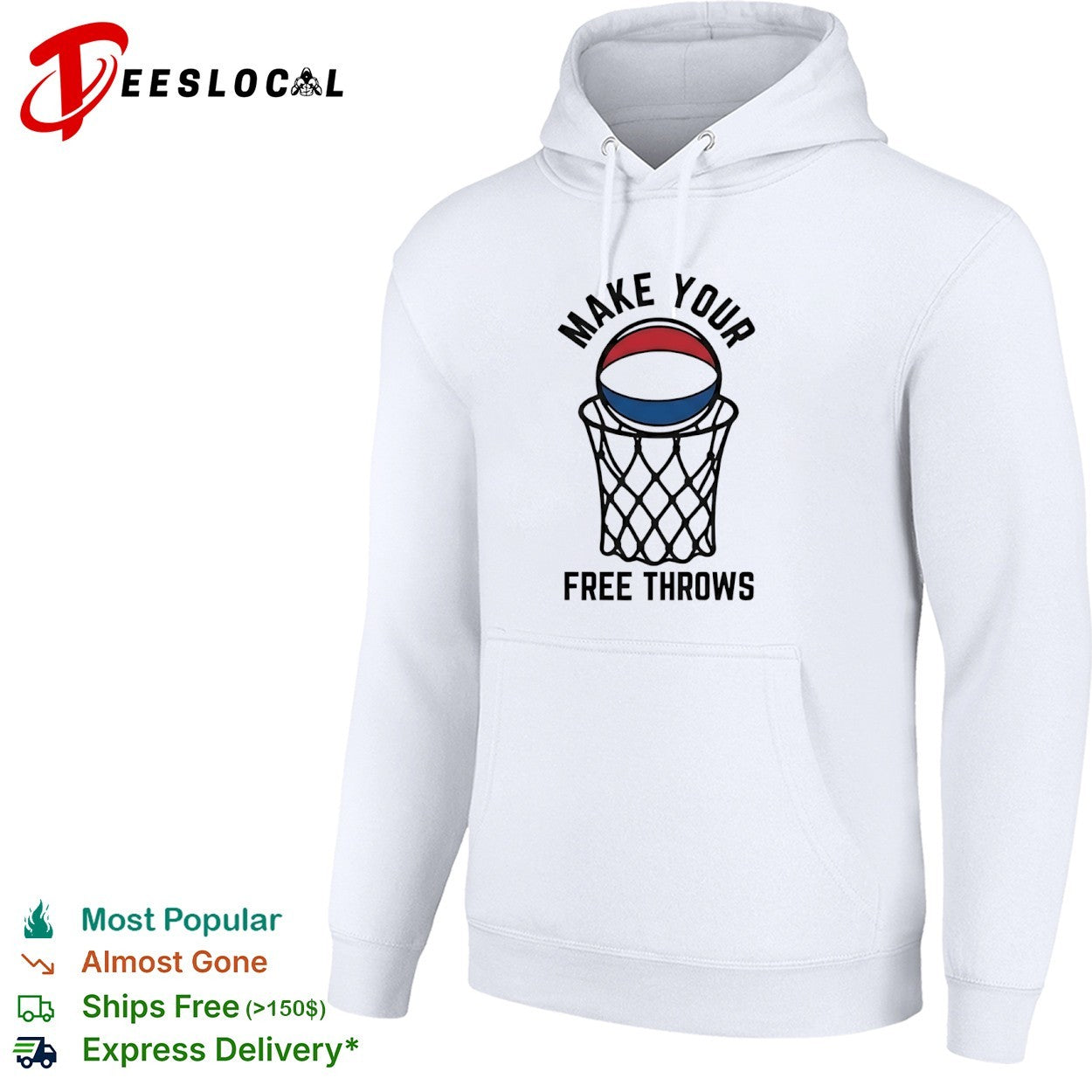 Make Your Free Throws Basketball sports motivation shirt