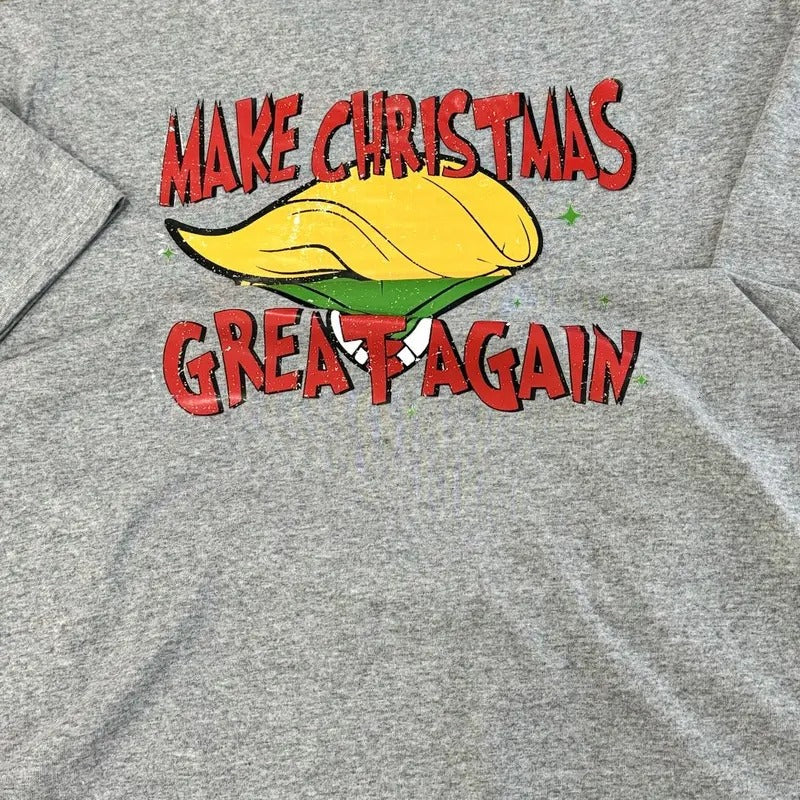 Make christmas great again Shirt, Trump Grinc christmas, Merry Grinchmas Hoodie, Sweatshirt | RetroVerseTees.com