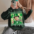 Make lucky great again Crewneck Sweatshirt, St Patricks Day Shirt, Funny Trump Tee, Trump St patricks Hoodie