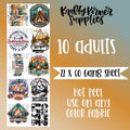 Making Memories DTF Transfer Gang Sheet, 22 x 60 T-Shirts, Hoodie, Sweatshirt | RetroVerseTees.com