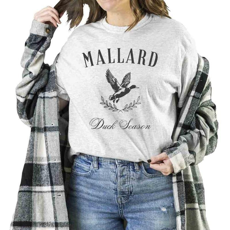 Mallard Duck Hunting Season Duck Lover, Animal Outdoor Nature Unisex T-shirt Sweatshirt Hoodie Crewneck | RetroVerseTees.com