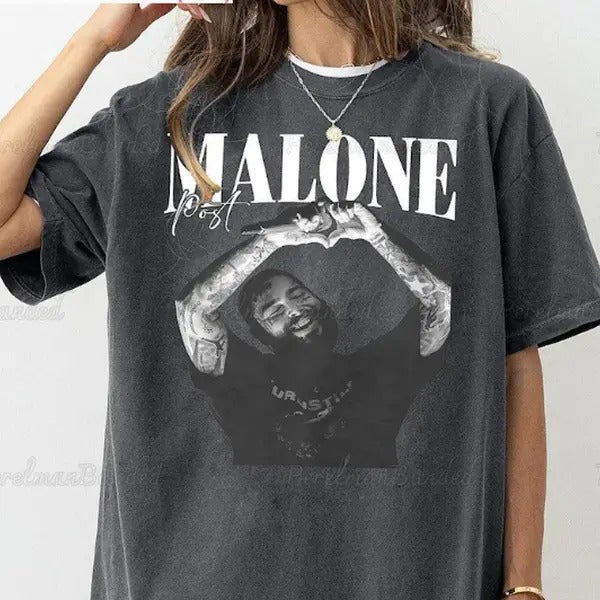 Malone Shirt, Cowboy Post Shirt, Had Some Help Shirt, Posty Tee, Malone 2024 Shirt Hoodie, Sweatshirt | RetroVerseTees.com