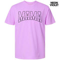 Mama Black Outline Puff Comfort Colors T-Shirt Hoodie, Sweatshirt | RetroVerseTees.com